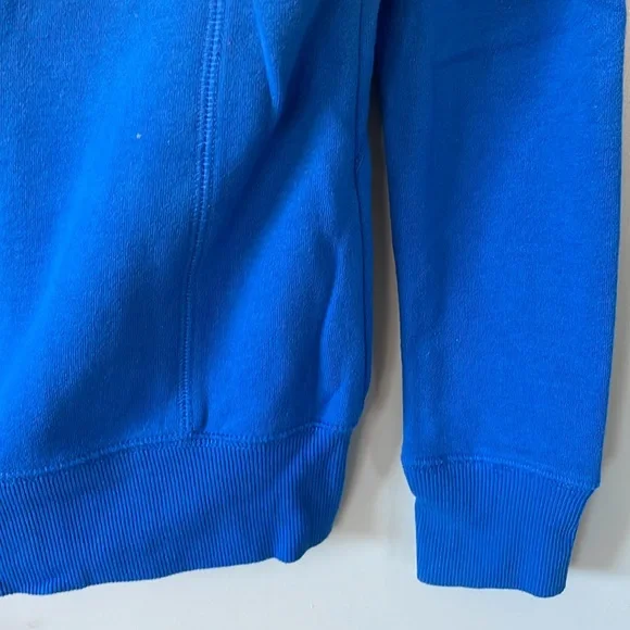 Tek Gear royal blue zip up hoodie hooded sweatshirt, size XS - Picture 8 of 8